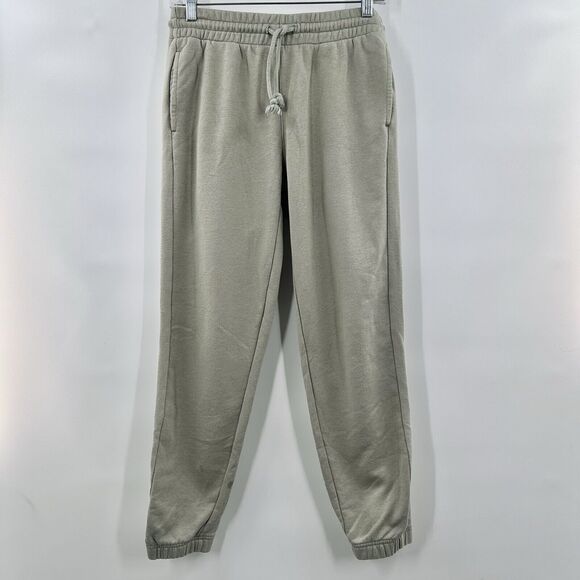 Tna Aritzia Joggers Womens Small Airy AF Fleece Sweatpants Sage Green Travel - Picture 2 of 10